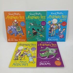Lot of 5 Enid Blyton A Faraway Tree Adventure Books Alex Paterson Egmont